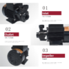 ZSQB-ADHY AC/DC Hybrid Solar Surface Pump, Peripheral Design with MPPT Controller