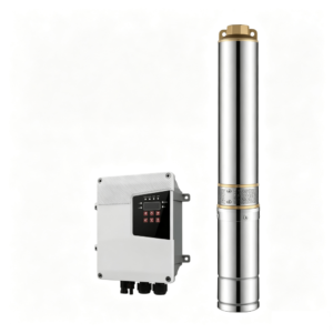 S4PCB 4-Inch Solar Centrifugal Deep Borehole Pump — Plastic Impeller & MPPT Controller