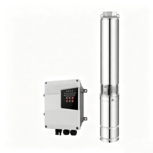 S4PC 4-Inch Solar Centrifugal Submersible Pump | Plastic Impeller | MPPT Controller