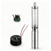I4SC 4 Inch Built-in MPPT Stainless Steel Impeller Solar Centrifugal Borehole Submersible Pump I4SC 4 Inch Built-in MPPT Stainless Steel Impeller Solar Centrifugal Borehole Submersible Pump