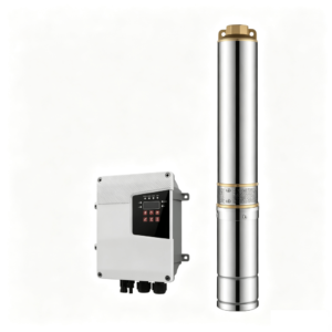 S4PCB 4-Inch Solar Deep-Well Submersible Pump | Plastic Impeller | MPPT Controller