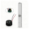 I4PC 4 Inch Built-in MPPT Solar Centrifugal Submersible Borehole Pump with Plastic Impeller I4PC 4 Inch Built-in MPPT Solar Centrifugal Submersible Borehole Pump with Plastic Impeller