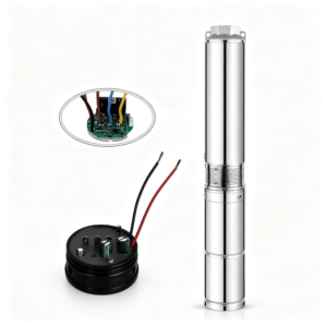 I4PC 4 Inch Built-in MPPT Solar Centrifugal Submersible Borehole Pump with Plastic Impeller I4PC 4 Inch Built-in MPPT Solar Centrifugal Submersible Borehole Pump with Plastic Impeller
