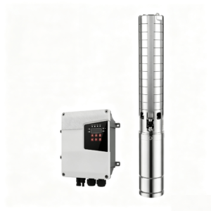 S4SC 4-inch Solar Submersible Pump | Stainless Steel Impeller | MPPT Controller