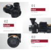 ZSHFh-ADHY AC/DC Hybrid Solar Surface Water Pump, Centrifugal Design with MPPT Controller ZSHFh-ADHY AC/DC Hybrid Solar Surface Water Pump, Centrifugal Design with MPPT Controller