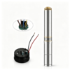 I3PC(b) 3 Inch Built-in MPPT Solar Centrifugal Submersible Borehole Pump with Plastic Impeller I3PC(b) 3 Inch Built-in MPPT Solar Centrifugal Submersible Borehole Pump with Plastic Impeller