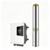 Z4PCB-ADHY 4-Inch AC/DC Hybrid Solar Powered Borehole Pump with MPPT Controller