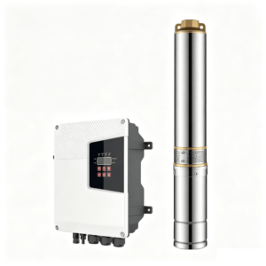 Z4PCB-ADHY 4-Inch AC/DC Hybrid Solar Powered Borehole Pump with MPPT Controller