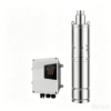 Solar water pump S4SS 4 Inch Solar Powered Water Pump DC Screw Type Submersible Bore Pump with MPPT Controller
