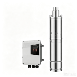 S4SS 4 Inch Solar Powered Water Pump DC Screw Type Submersible Bore Pump with MPPT Controller